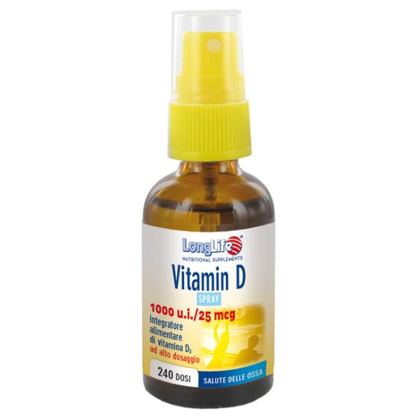 VITAMIN D3 LONGLIFE 1000UI SPR