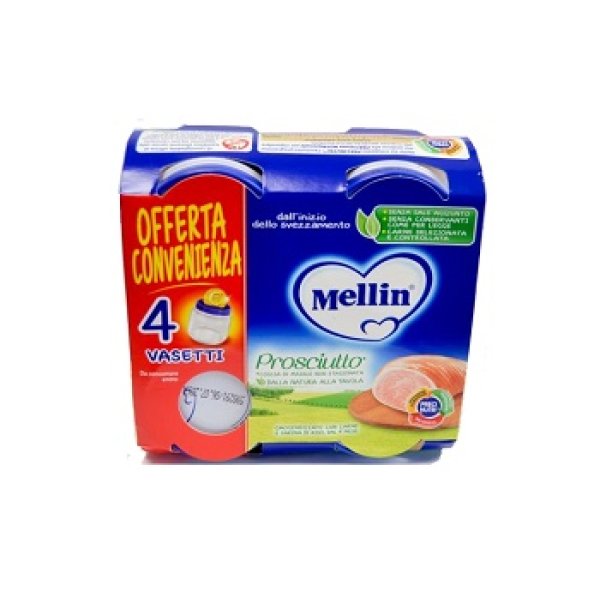 MELLIN OMOG PRCIUTTO 4X80G