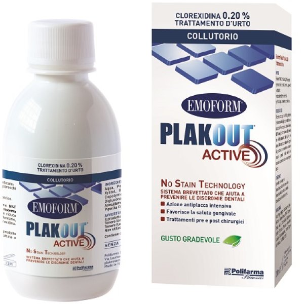 PLAK OUT ACTIVE CLOR 0,20%