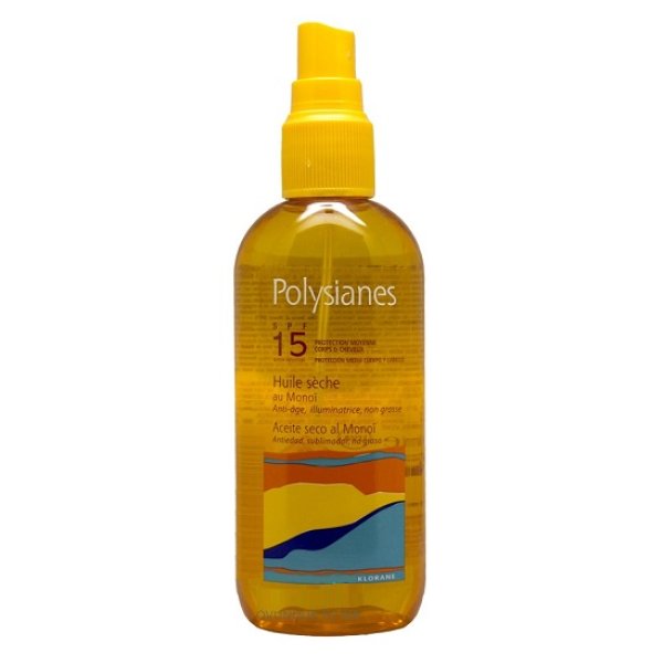 LES POLYSIANES OLIO SEC SPF15