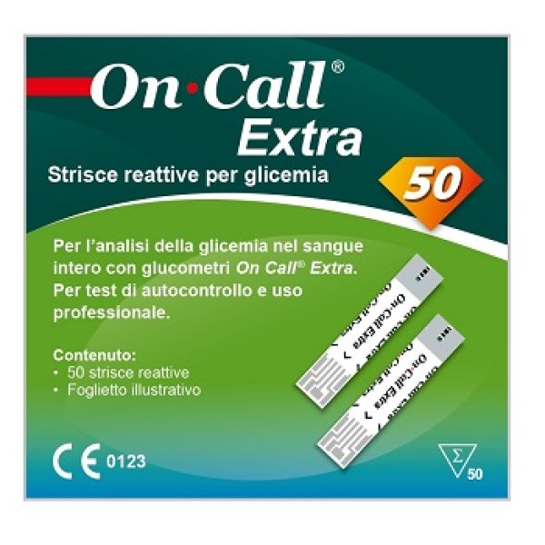 ON CALL EXTRA STR GLICEM 50PZ