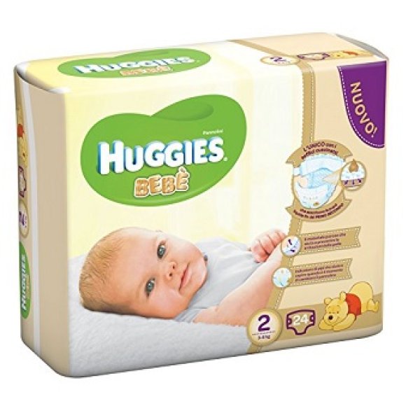 HUGGIES BASE 2 BEBE' 24PZ