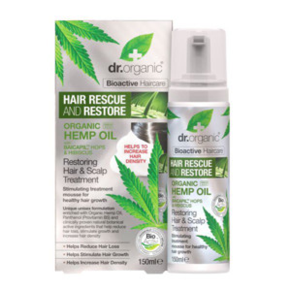 DR ORGANIC HEMP HAIR MOUSSE