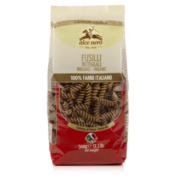 FUSILLI 100% FARRO INTEGRAL ALCE