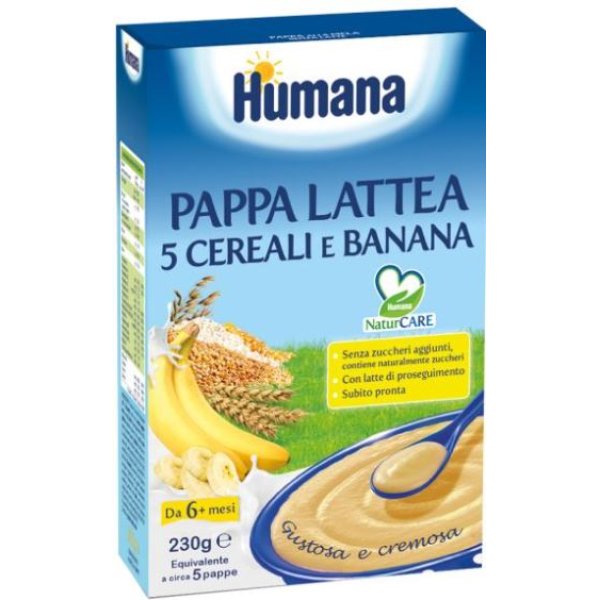 HUMANA PAPPA CEREAL/BANANA230G