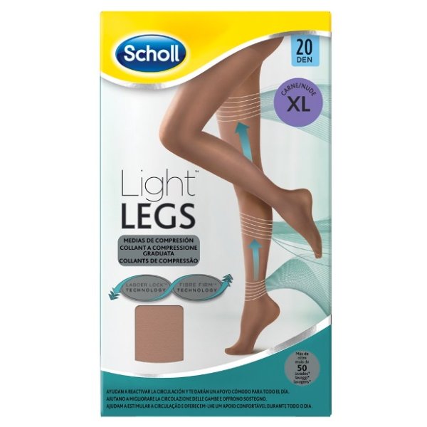 SCHOLL LIGHTLEGS20 DEN XL NUDE