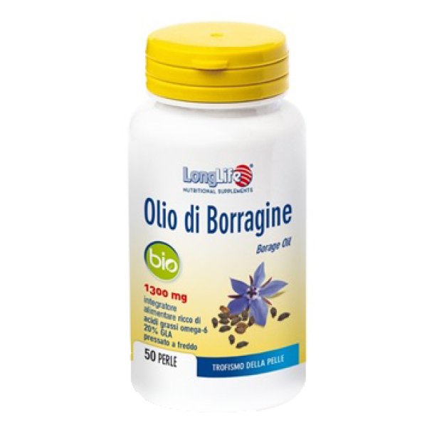 LONGLIFE OLIO BORRAG BIO 50PRL