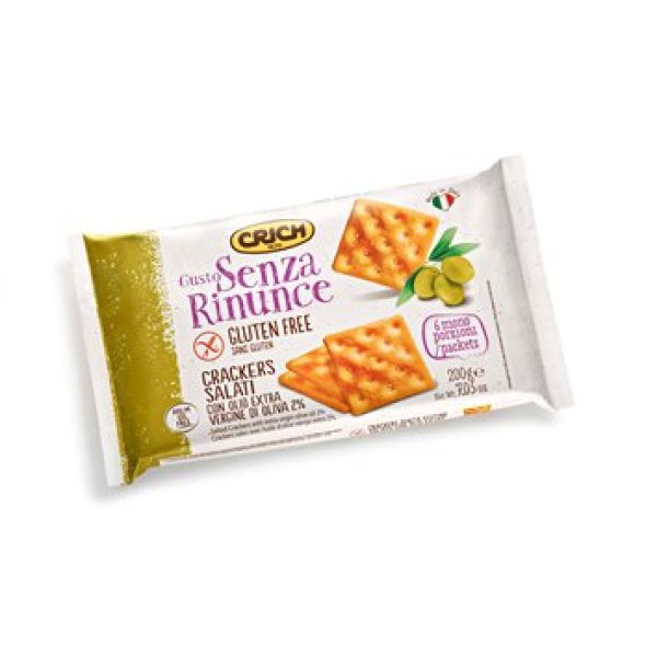 GUSTO S/RINUNCE CRACKERS 200G