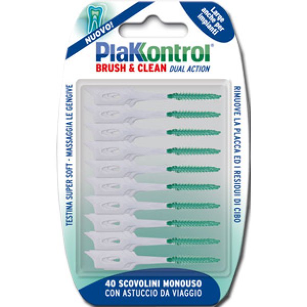 PLAKKONTROL IMPL BRUCH CLEAN 40P