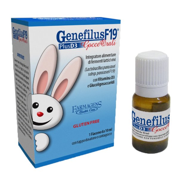 GENEFILUS F19 PLUS D3 GTT 10ML