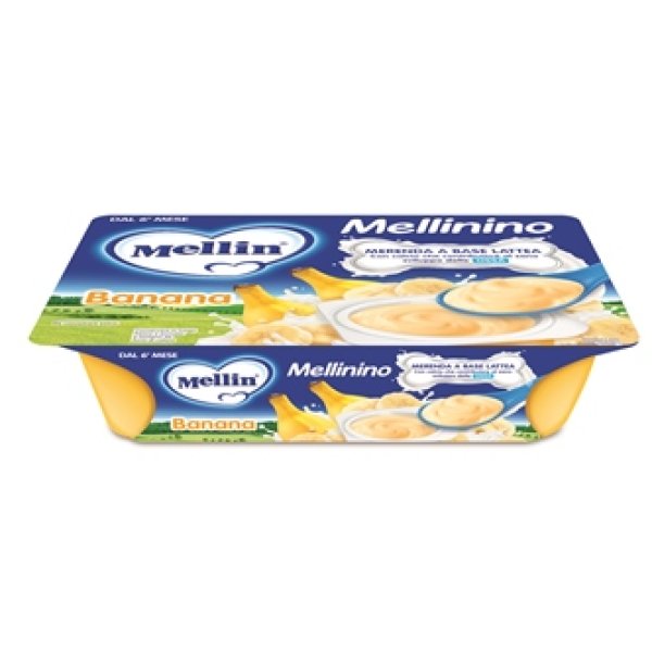 MELLININO MERENDA BANANA 6X55G