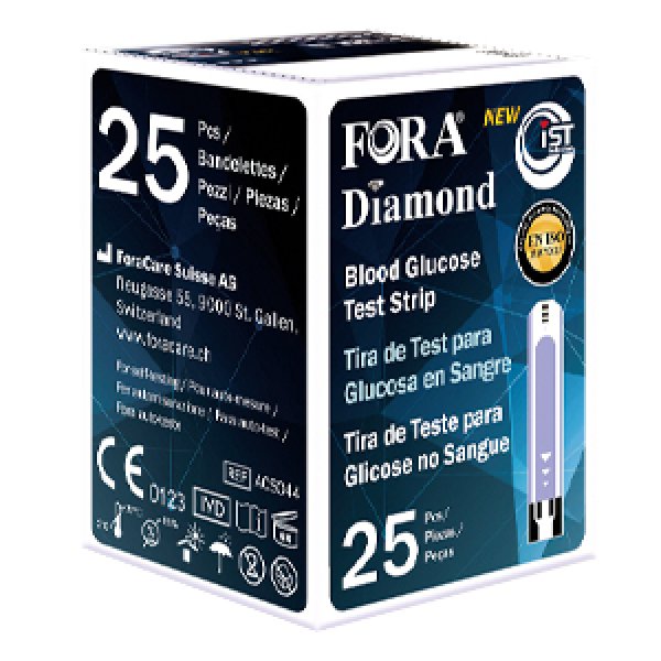 FORA DIAMOND STRISCE REATT 25P