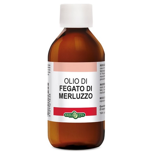 OLIO FEGATO MERLUZZO 100ML ERB