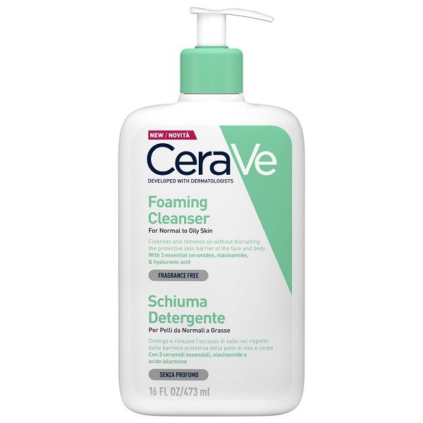 CERAVE SCHIUMA DET VISO 473ML