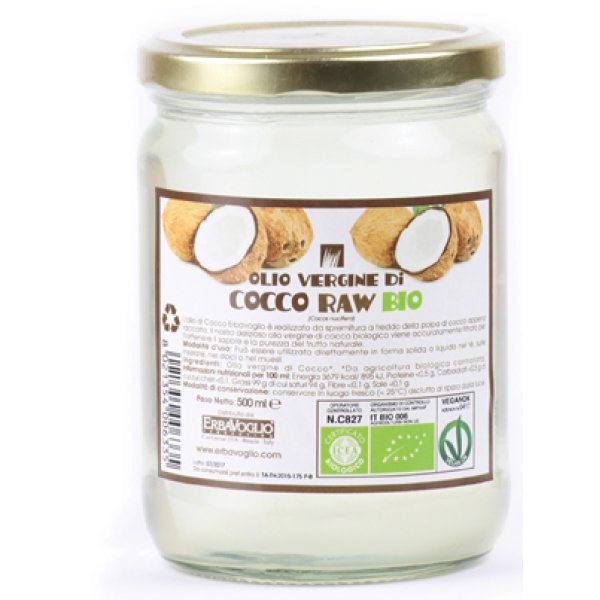 OLIO DI COCCO BIO 500ML