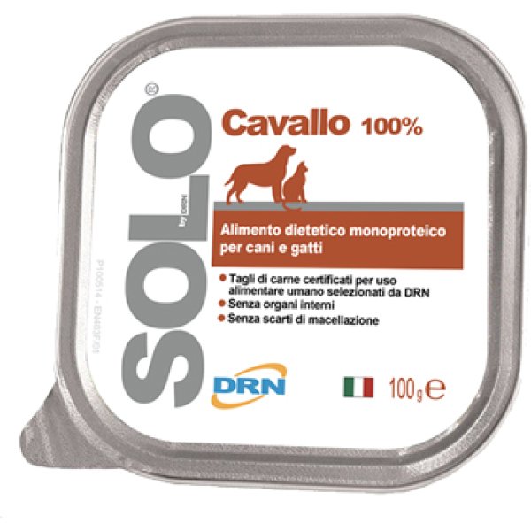 SOLO CAVALLO CANI/GATTI 100G