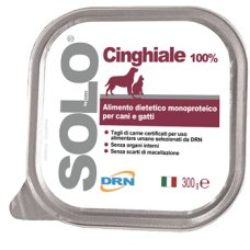 SOLO CINGHIALE CANI/GATTI 300G