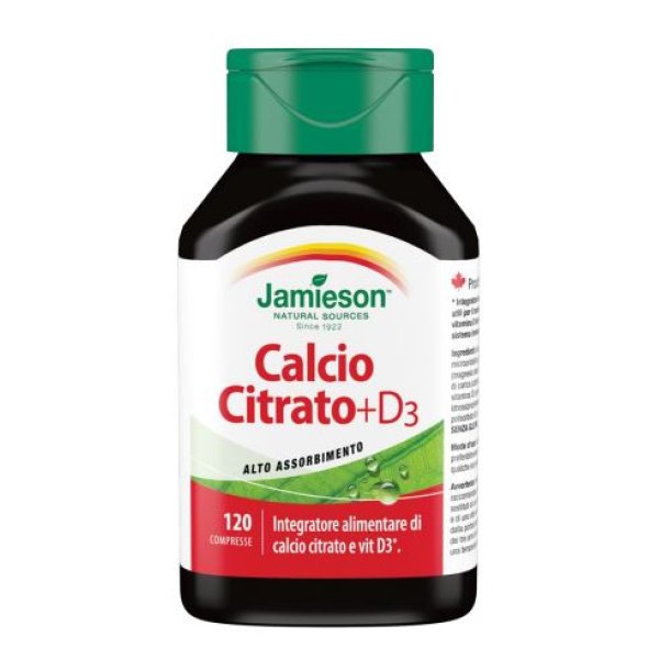 JAMIESON CALCIO CITRATO+VIT D3