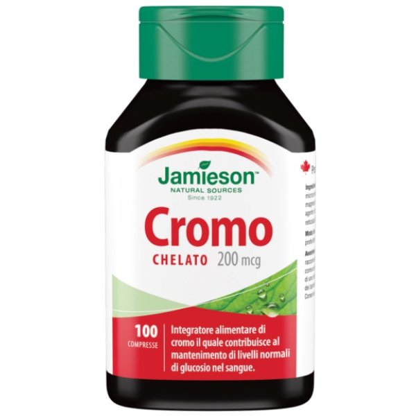 JAMIESON CROMO CHELATO 100CPR