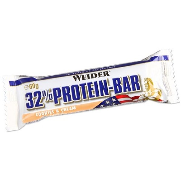 WEIDER 32% PROTEIN COOKIES 60G