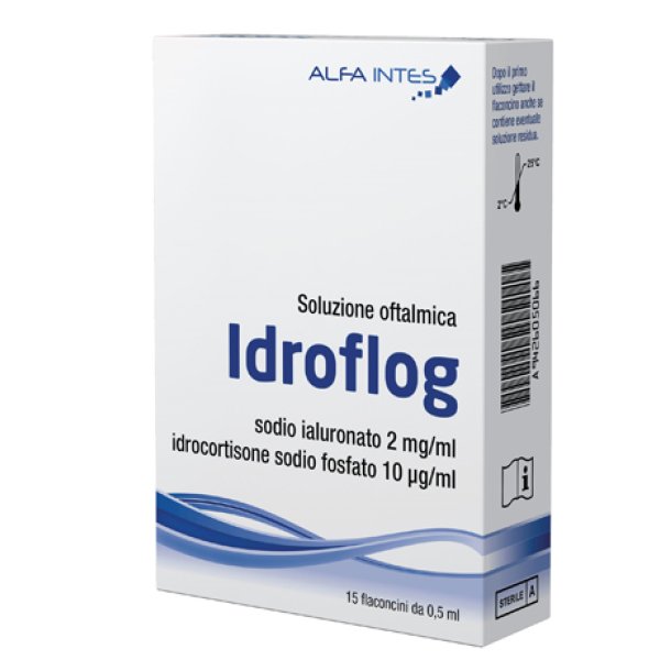 IDROFLOG SOL OFTAL 15FL MONOD