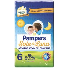 PAMPERS SOLE E LUNA XL 13PZ