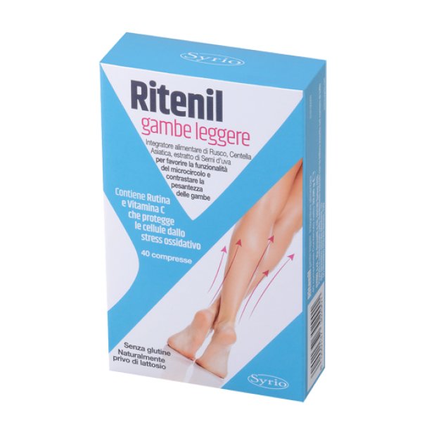 RITENIL GAMBE LEGGERE 40CPR