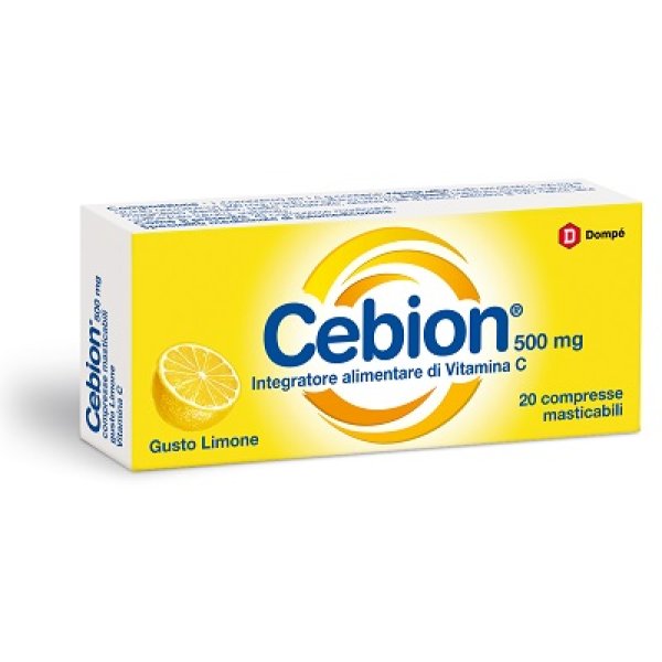 CEBION MAST LIMONE VIT C 20CPR