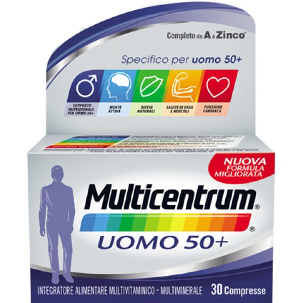 MULTICENTRUM UOMO 50+ 30CPR