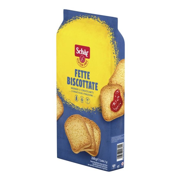 SCHAR FETTE BISCOTTATE 260G