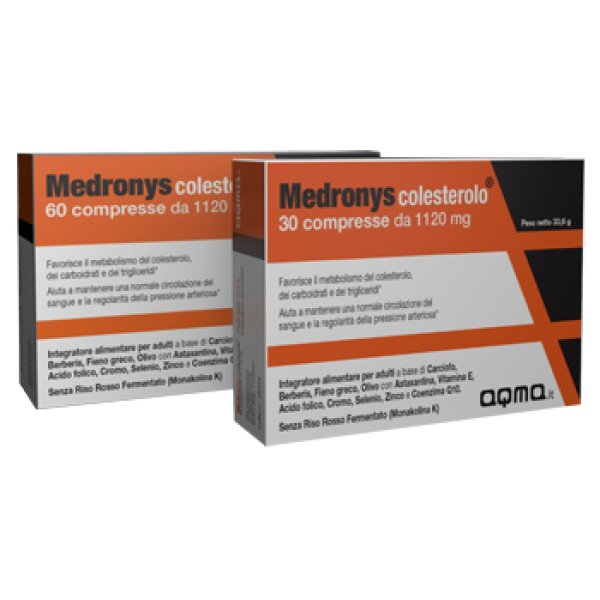 MEDRONYS COLESTEROLO 60CPR