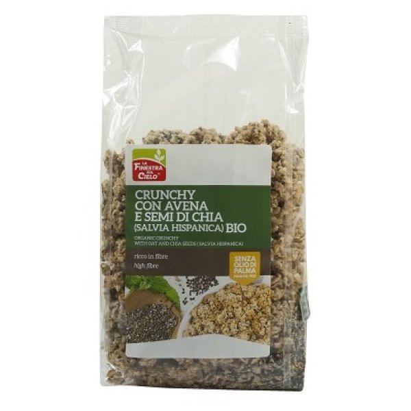 CRUNCHY AVENA CHIA 375G BIO