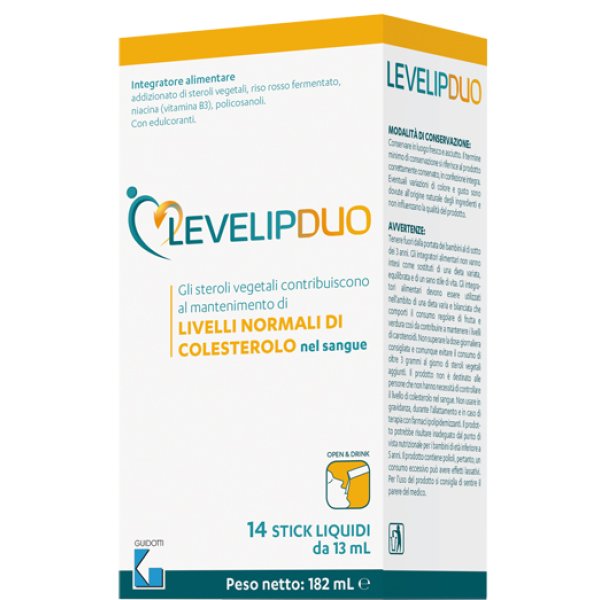 LEVELIPDUO 14STICK LIQUIDI