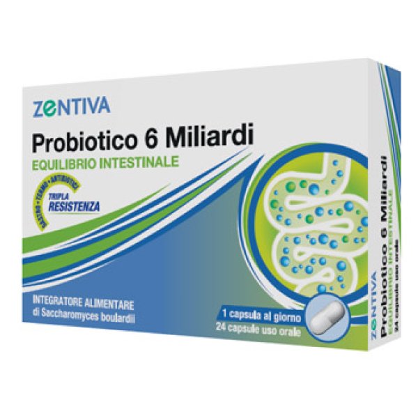 ZENTIVA PROBIOTICO 6MLD CPS