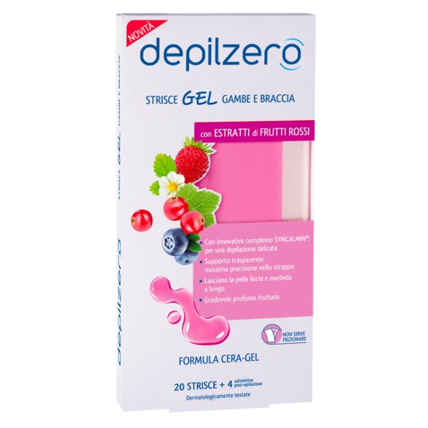 DEPILZERO STRISCE GEL GAMB BRA