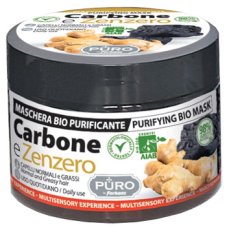 PURO BIO MASCHERA CARB-ZE250ML