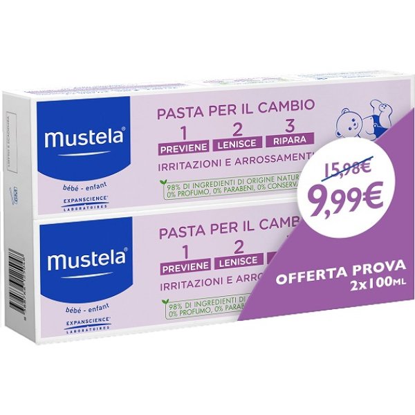 MUSTELA BIPACK PASTA CAM 100ML