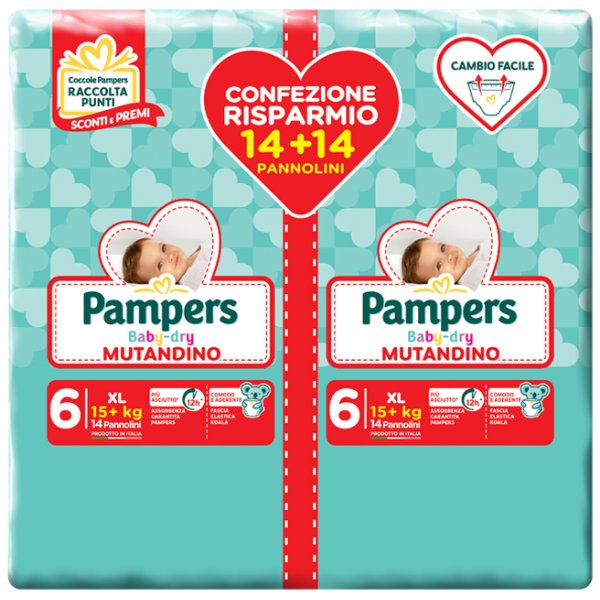 PAMPERS BD MUT DUODWCT XL 28PZ