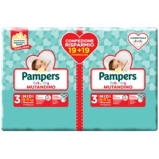 PAMPERS BD MUT DUODWCT MIDI38P