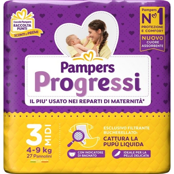 PAMPERS PROGRESSI MIDI 27PZ