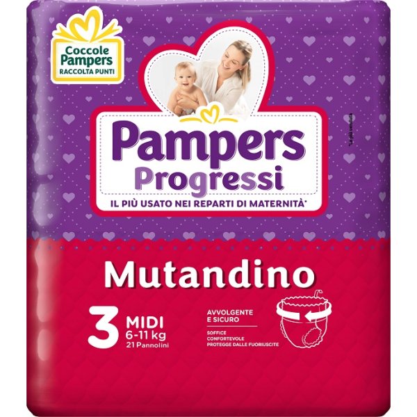 PAMPERS PROG MUT CP TG3 MI 21P