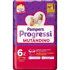 PAMPERS PROGRESSI MUT XL 15PZ