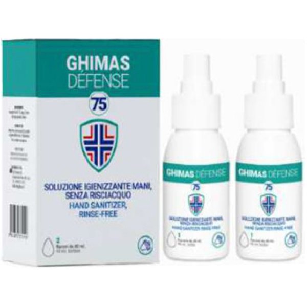 GHIMAS DEFENCE 75 IGIEN 2X40ML