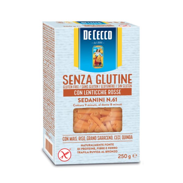 DE CECCO SEDANINI N61 LENT250G