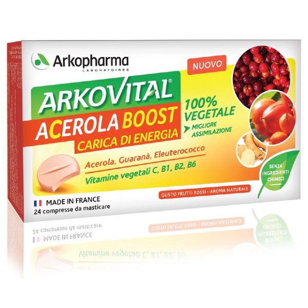 ARKOVITAL ACEROLA BOOST 24CPR