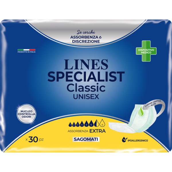 LINES CLAS SAGOMATO EXTRA 30PZ