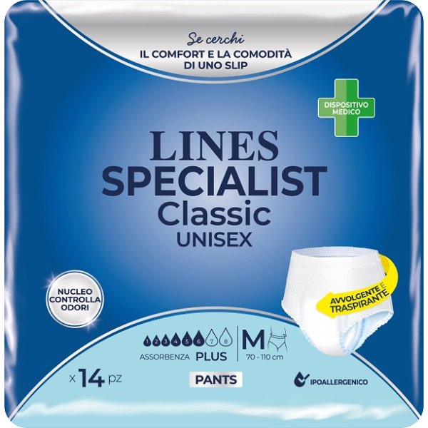 LINES CLAS PANTS PLUS M 14PZ