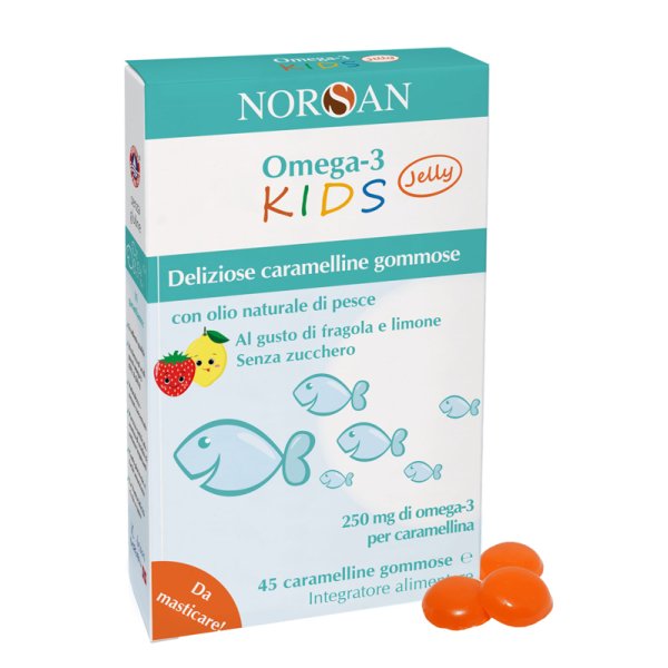 NORSAN OMEGA 3 KIDS CARAMELLIN