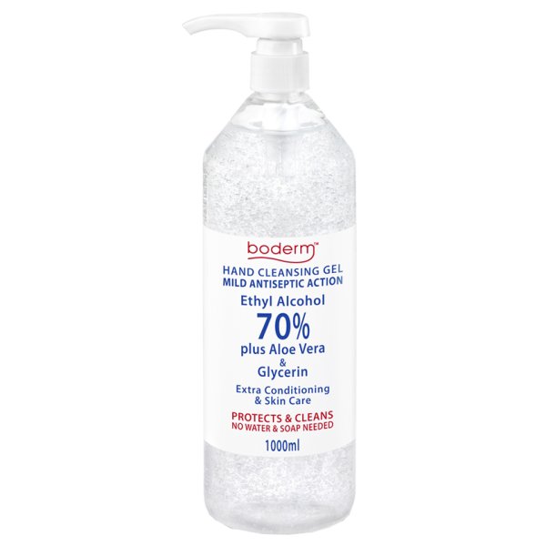 BODERM HAND GEL 70% 1L DISPENS