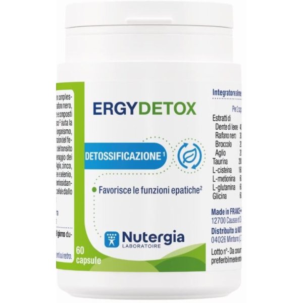 ERGYDETOX 60CPS (SOST BIOTAURI